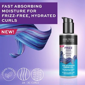 Frizz Ease Dream Curls curl defining cream oil for curly hair